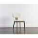 Rickett Dark Brown / Dove Cream Dining Chair, Set Of 2